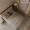 Гипсовая 3D панель "Волна продольная мелкая" в интернет-магазине Gesso 3D гипсовых панелей