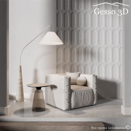 Гипсовая панель "Geos-5" в интернет-магазине Gesso 3D гипсовых панелей