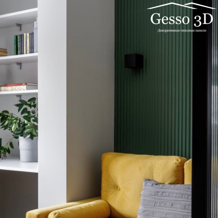 Гипсовая 3D панель "Паллада" в интернет-магазине Gesso 3D гипсовых панелей