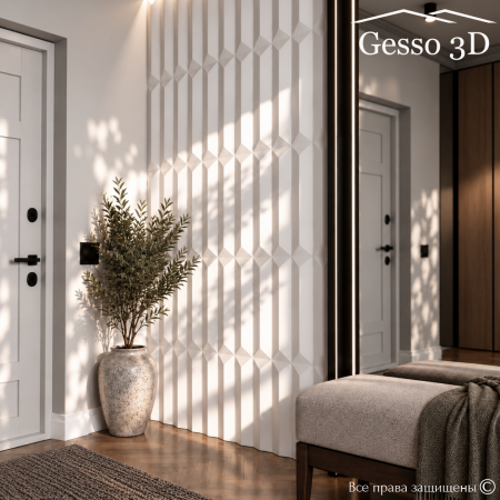 Гипсовая панель "Prime" в интернет-магазине Gesso 3D гипсовых панелей