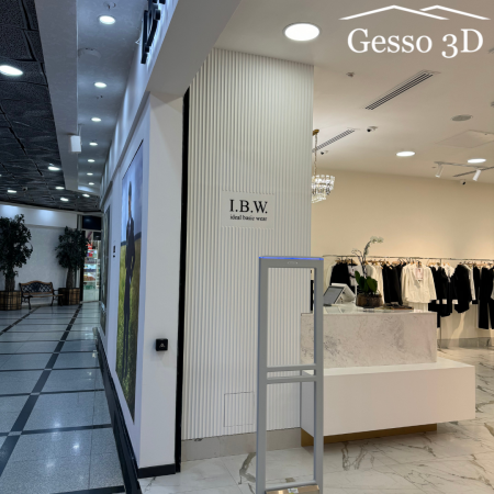 Гипсовая 3D панель "Паллада" в интернет-магазине Gesso 3D гипсовых панелей
