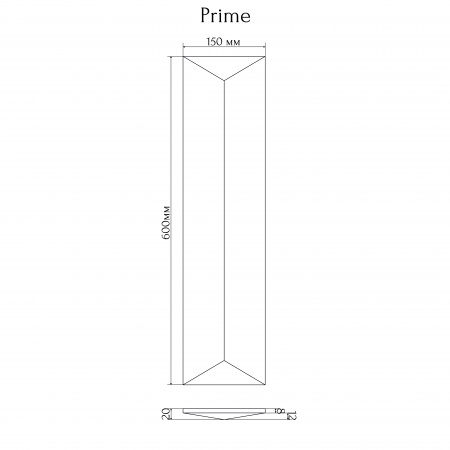 Гипсовая панель "Prime" в интернет-магазине Gesso 3D гипсовых панелей