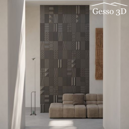 Гипсовая панель "Domino 1" в интернет-магазине Gesso 3D гипсовых панелей