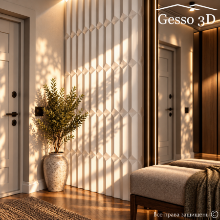 Гипсовая панель "Prime" в интернет-магазине Gesso 3D гипсовых панелей