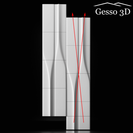 Гипсовое панно "Verona" в интернет-магазине Gesso 3D гипсовых панелей