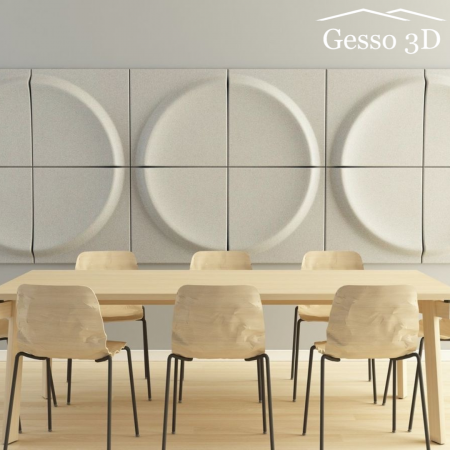 Гипсовая панель "Ring" в интернет-магазине Gesso 3D гипсовых панелей