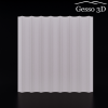 Гипсовая 3D панель "Рейка фигурная" в интернет-магазине Gesso 3D гипсовых панелей