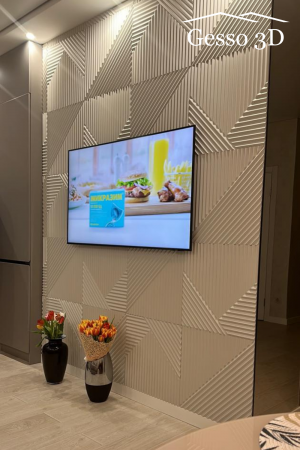 Гипсовая 3D панель "Консул 1" в интернет-магазине Gesso 3D гипсовых панелей