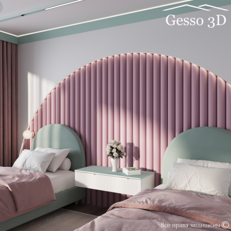 Гипсовая панель "Garda" в интернет-магазине Gesso 3D гипсовых панелей