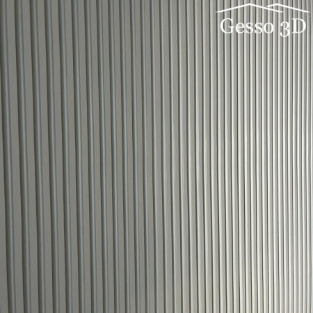 Гипсовая 3D панель "Рейка" в интернет-магазине Gesso 3D гипсовых панелей
