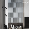 Гипсовая панель "Duo 1" в интернет-магазине Gesso 3D гипсовых панелей