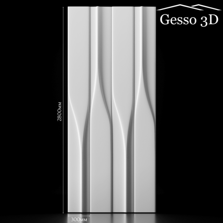Гипсовое панно "Verona" в интернет-магазине Gesso 3D гипсовых панелей