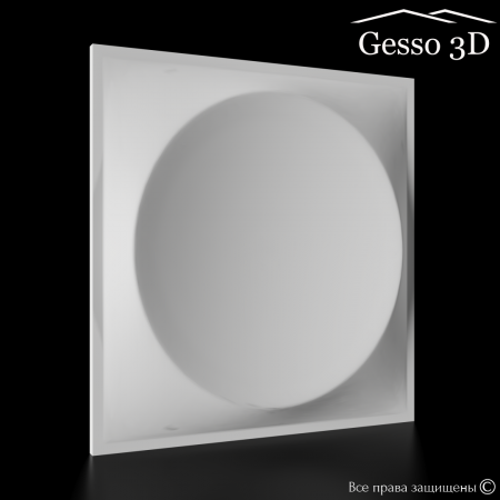 Гипсовая панель "Luna" в интернет-магазине Gesso 3D гипсовых панелей