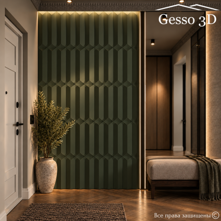 Гипсовая панель "Prime" в интернет-магазине Gesso 3D гипсовых панелей